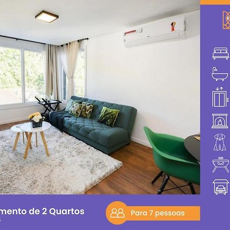 Appartamento Rosa Edificio Victoria Gramado Esterno foto