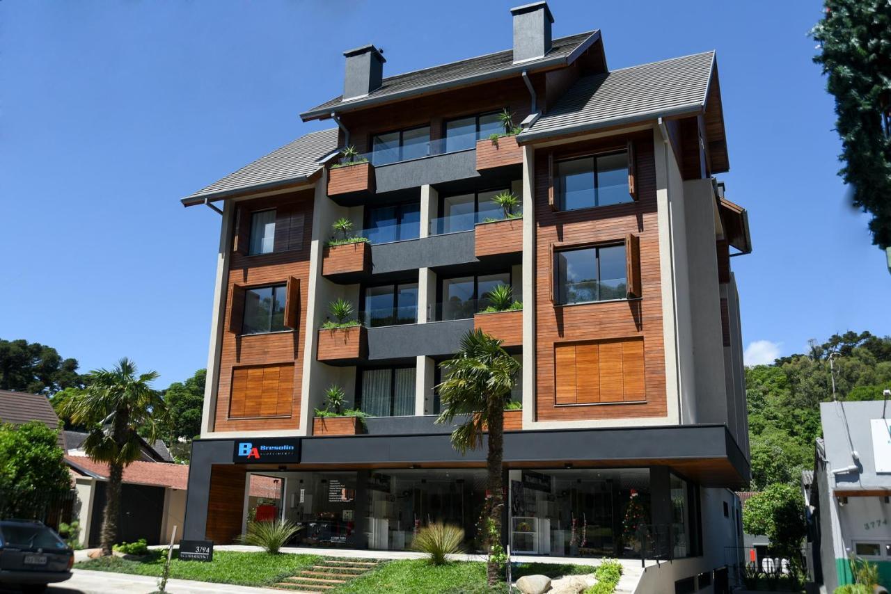 Appartamento Rosa Edificio Victoria Gramado Esterno foto
